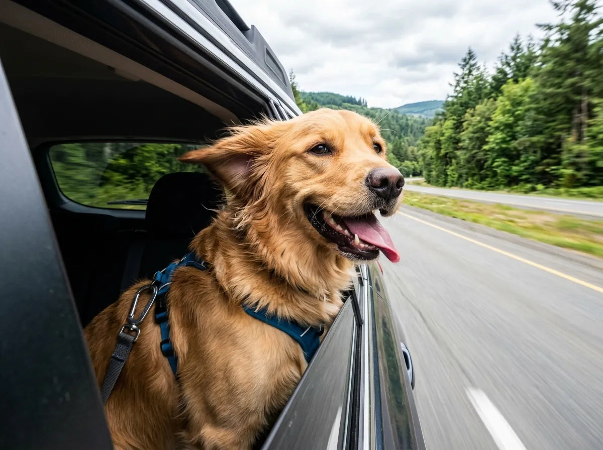 Dog exploring the world through scent